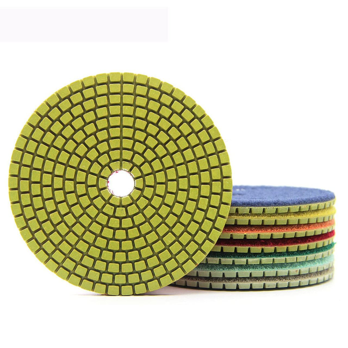 
DISQUE PONCEUSE MARBRE 180MM A COLLER 