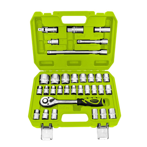 JEU DE 32 DOUILLES 1/2" GM