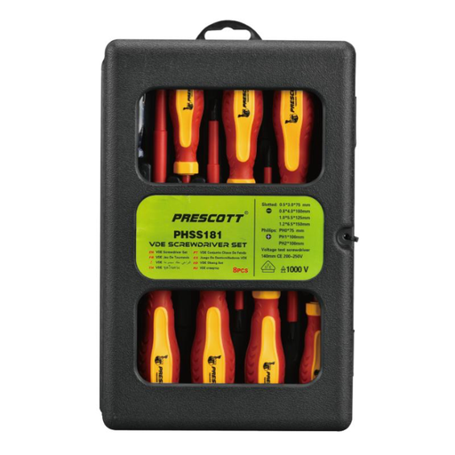 JEU TOURNEVIS ELECTRICIEN PHSS180