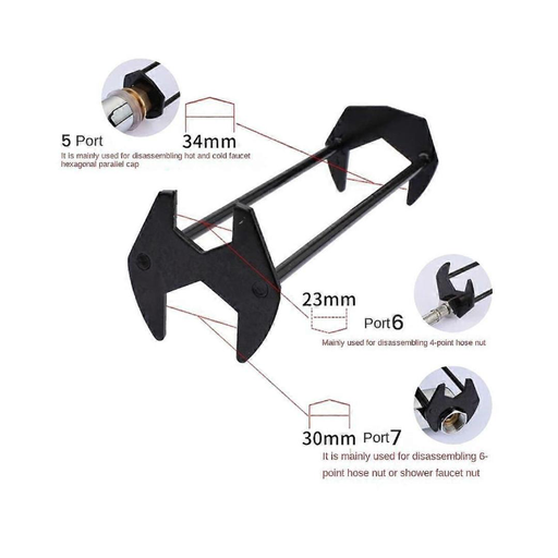 CLE UNIVERSELLE POUR SALLE DE BAIN